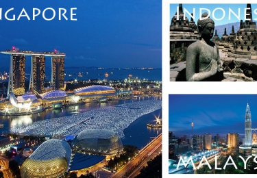 MỘT HÀNH TRÌNH 3 QUỐC GIA : SINGAPORE - MALAISIA - INDONESIA - ĐƯA ĐÓN TẠI NHÀ