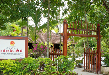 CÙ LAO ÔNG HỔ - KHU DI TICH BÁC TÔN - KDT BÁC VÕ VĂN KIỆT - KDT PHAM HÙNG 